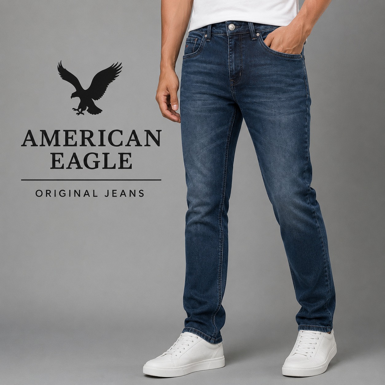 American Eagle Men's Slim Fit Jeans | Premium Export Quality