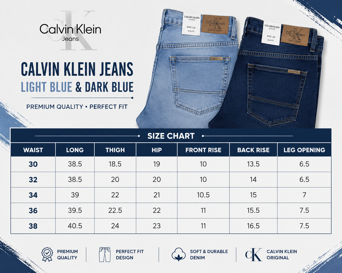 Calvin Klein Jeans Full Size